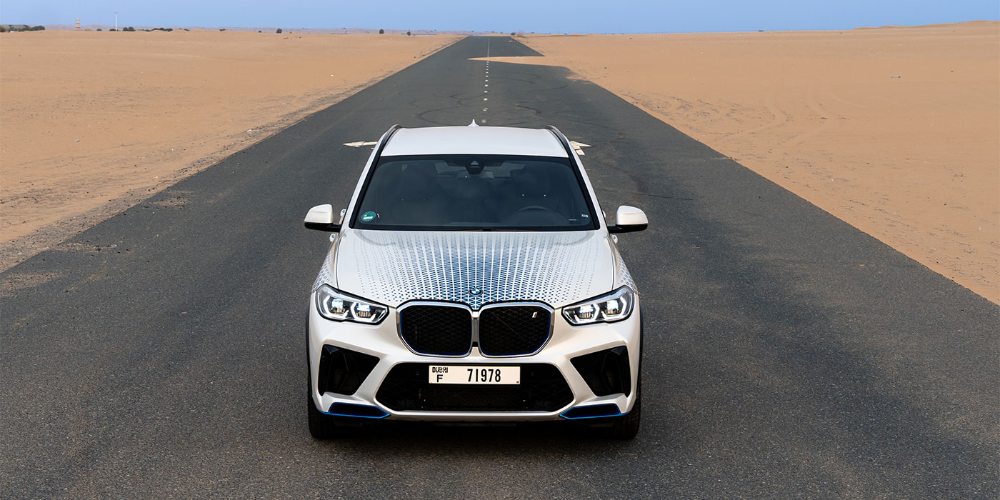 BMW Successfully Tests Hydrogen-Powered iX5 SUV in Harsh Desert Conditions