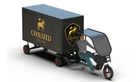 Civilized Cycles Introduces Pedal-Assist Semi-Trike Cargo Hauler