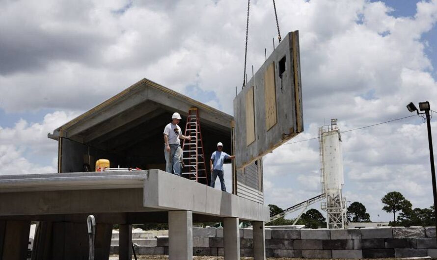 The Global Precast Concrete Market Is Projected To Driven By Extensive Infrastructure Development