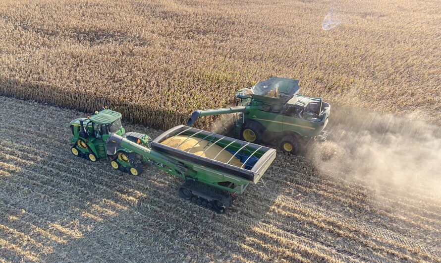 Combine Harvesters: Modern Agricultural Machines Enabling Large Scale Farming